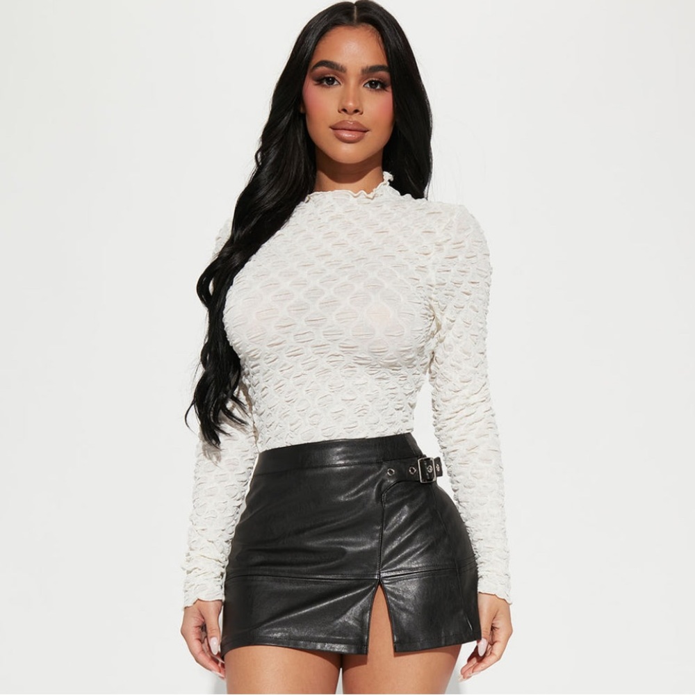 Textured bodysuit